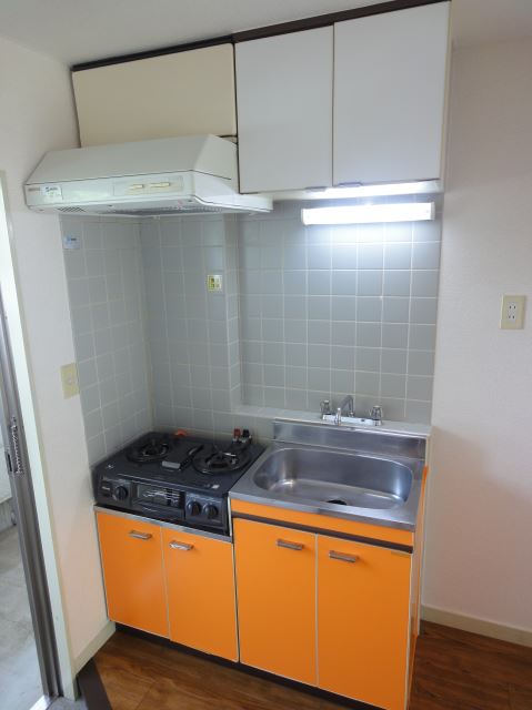 Kitchen.  ☆ Two-burner gas stove is can be installed kitchen ☆ 