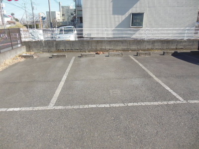 Parking lot. There is also a parking lot