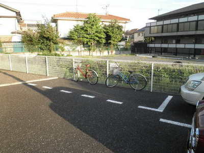 Other common areas. Bicycle-parking space