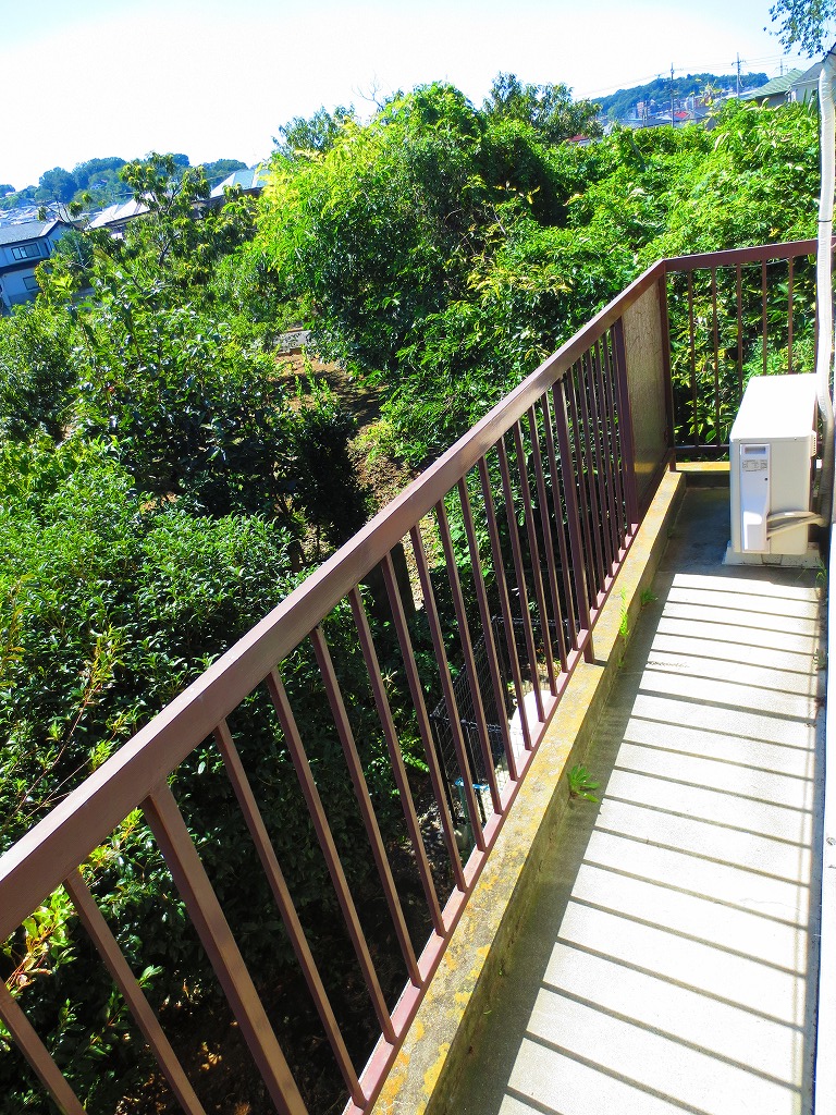 Balcony. Spacious balcony