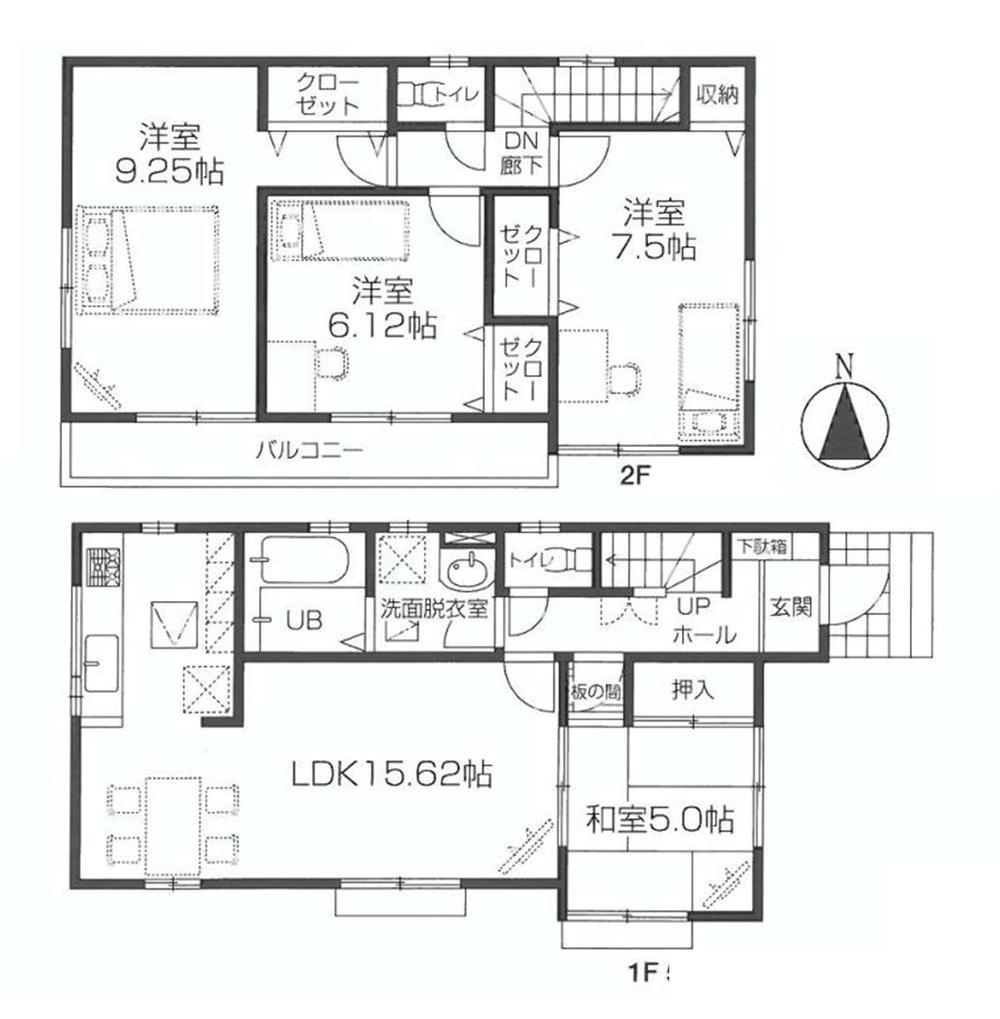 Floor plan. (8 Building), Price 45,800,000 yen, 4LDK, Land area 134.61 sq m , Building area 99.78 sq m