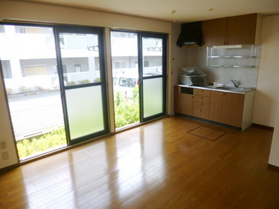 Living and room. Guests can relax in the living Hiroi