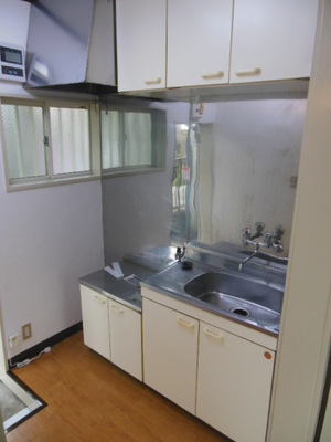 Kitchen. It is self-catering easy kitchen