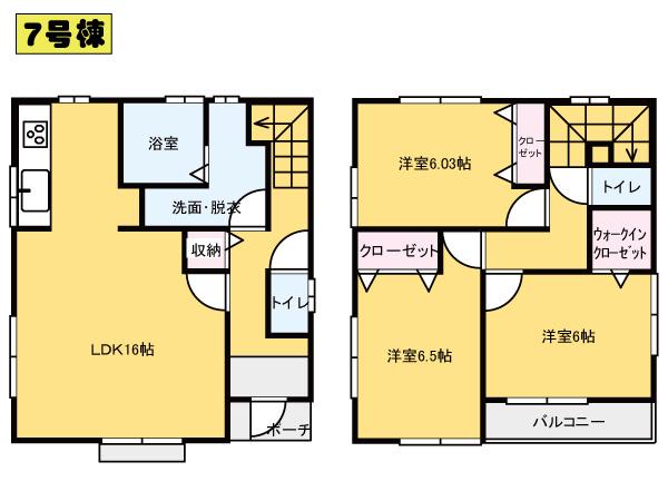 Floor plan. The proximity of the 2-minute walk to attend natural rich Hinochuo park every day