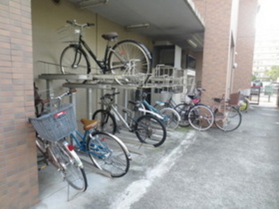 Other common areas. Is a bicycle parking lot