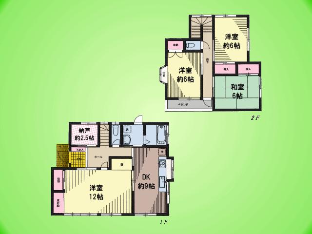 Floor plan. 34,900,000 yen, 3LDK + S (storeroom), Land area 151.42 sq m , Is a floor plan of the room in the building area 103.47 sq m Custom Built ☆