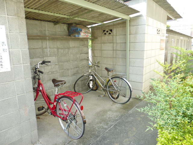 Other common areas. Bicycle shed