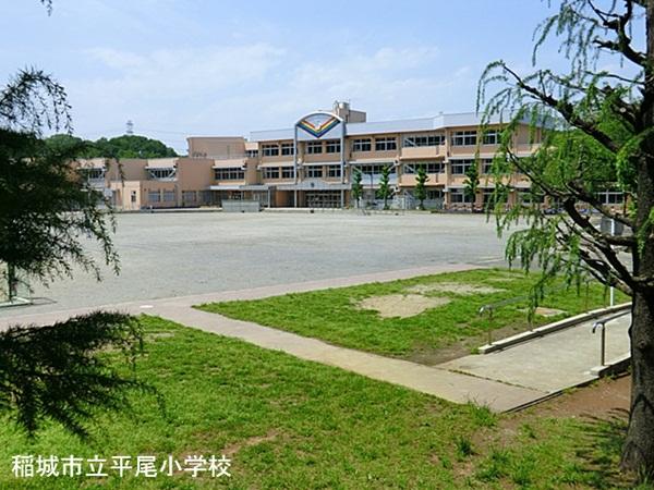 Primary school. Inagi Municipal Hirao to elementary school 672m