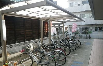 Other common areas. Bicycle-parking space