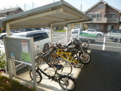 Other common areas. Bicycle-parking space