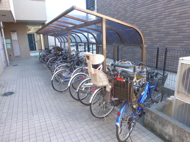 Other common areas. Covered parking lot