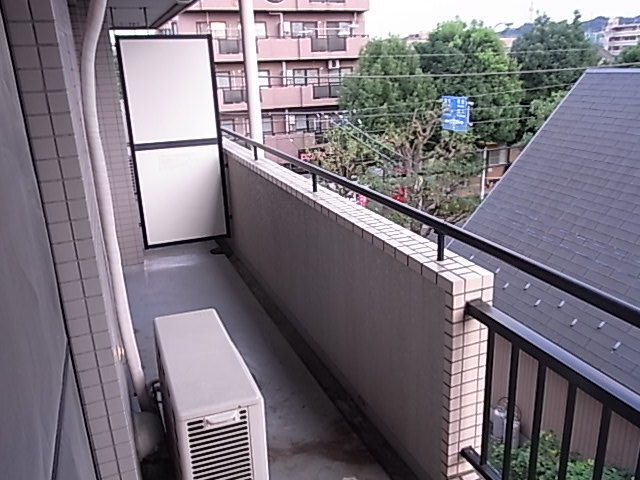 Balcony. Wide veranda