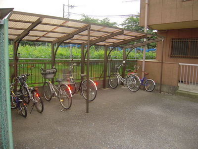 Other common areas. Is a bicycle parking lot