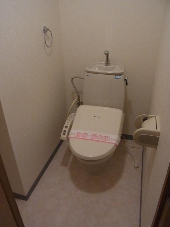 Toilet. Shower toilet new.
