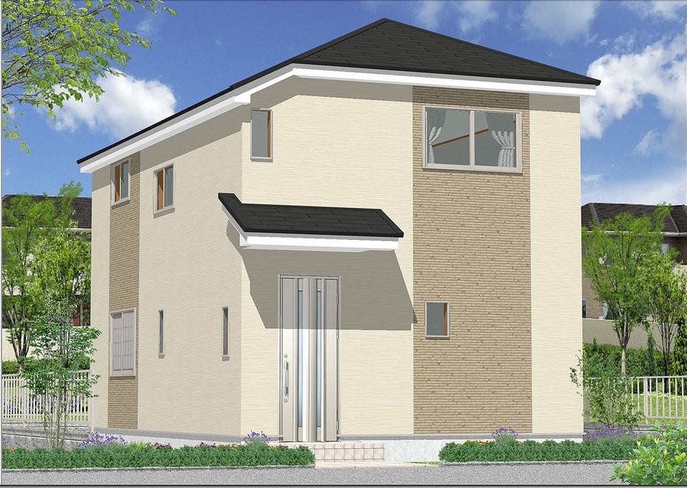 Rendering (appearance). Building 3 is spacious even your garden ☆ 