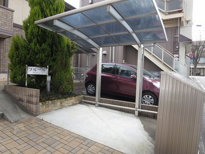 Other common areas. It is a bicycle parking space