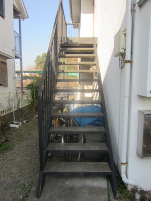 Entrance. Stairs to the second floor
