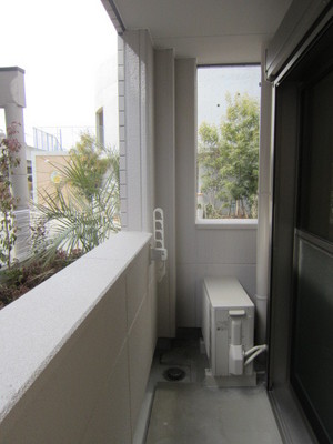 Balcony. Balcony laundry Hoseru