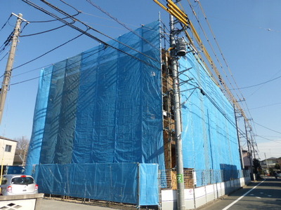 Building appearance. February is scheduled to be completed