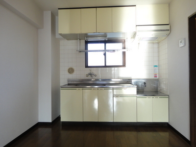 Kitchen. Small window will prevent the smell baby-sitter also in the kitchen.