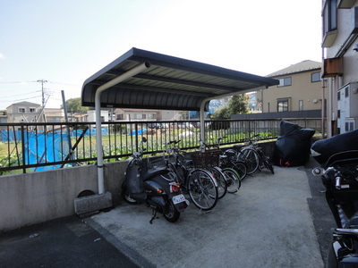 Other common areas. bicycle parking space