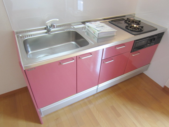 Kitchen. Happy system Kitchen ・ It comes with grill