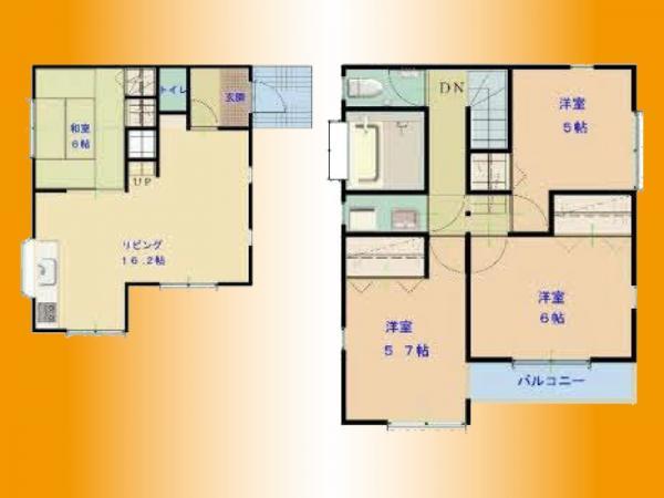 Floor plan. 36 million yen, 4LDK+S, Land area 90.5 sq m , Building area 88.6 sq m