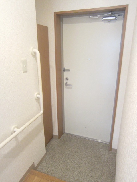 Entrance. It is marked with the entrance of the shoebox