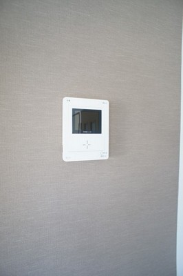 Security. Intercom installation with a TV monitor that can check the visitor ☆