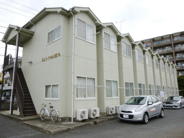Building appearance. A quiet residential area