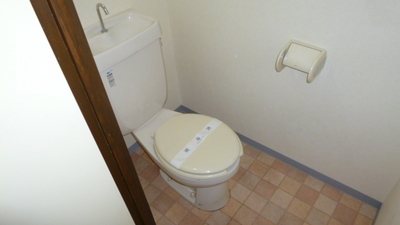 Toilet. It is a beautiful toilet ☆