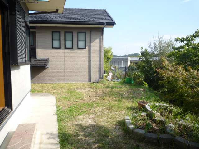 Garden. There is a private garden ・ Garden training you can enjoy