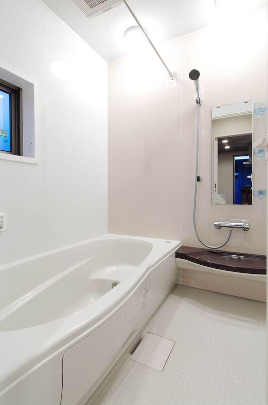 Bathroom. Example of construction