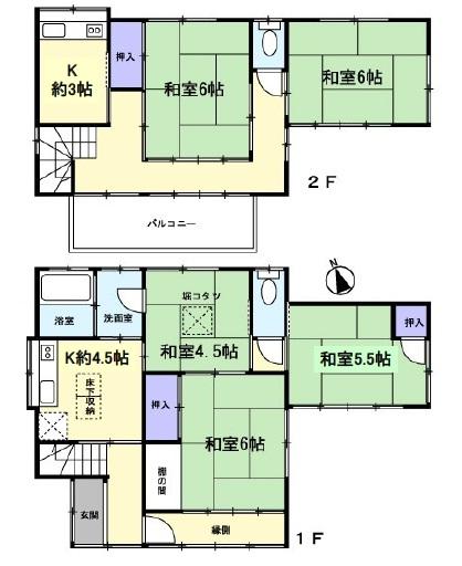 Compartment figure. Land price 39,800,000 yen, Land area 144.34 sq m