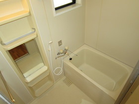Bath. Bathroom with small window