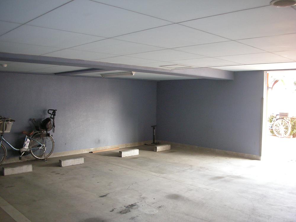 Parking lot. Common areas