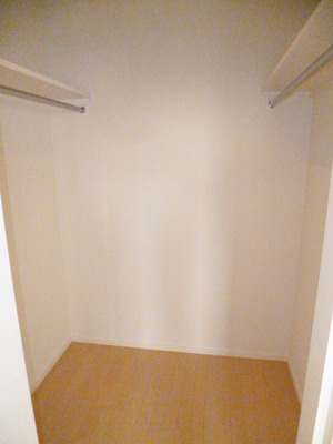 Receipt. Walk-in closet ※ Reference photograph