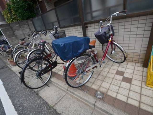 Other common areas. Bicycle parking space