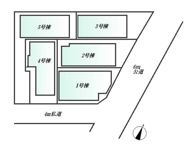Compartment figure. 41,900,000 yen, 4LDK, Land area 93.18 sq m , Building area 98.04 sq m compartment view
