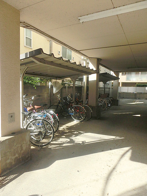 Other common areas. Bicycle parking space