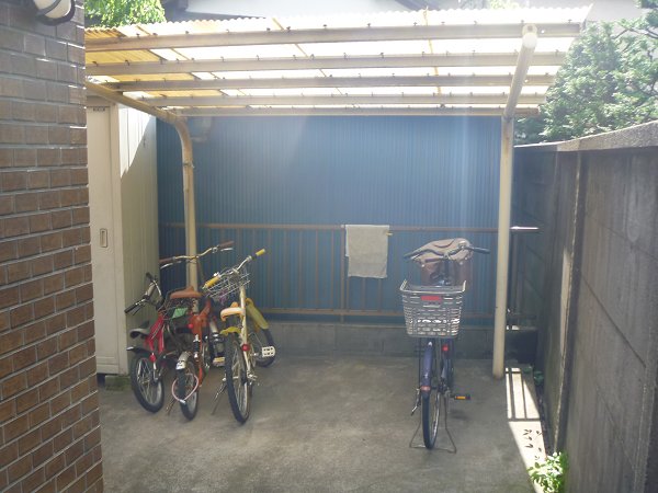 Other Equipment. Place for storing bicycles