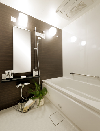 Bathing-wash room.  [Bath room] Bathroom to produce a pleasant relaxing time. Tired of the day on the same day.