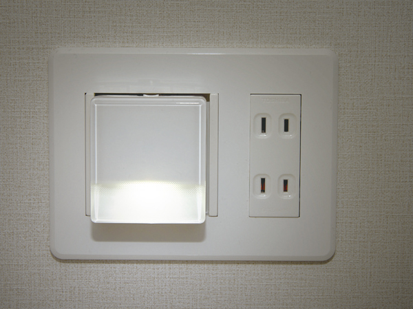 earthquake ・ Disaster-prevention measures.  [Foot power failure lights] The corridor of each dwelling unit, Set up a power failure lights with a built-in battery. usually, It not is not light up when you are energized, Power failure at the same time automatically lights. It can be removed, It can also be used as a flashlight.