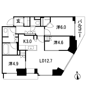 Floor: 3LD ・ K + WIC + SIC, the occupied area: 70.63 sq m, Price: TBD
