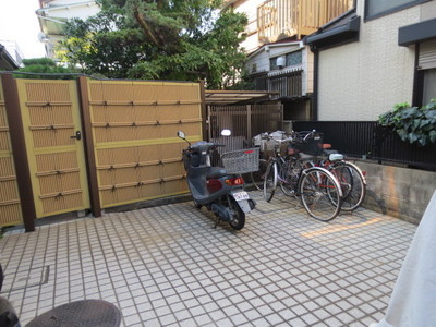 Other common areas. Bicycle-parking space