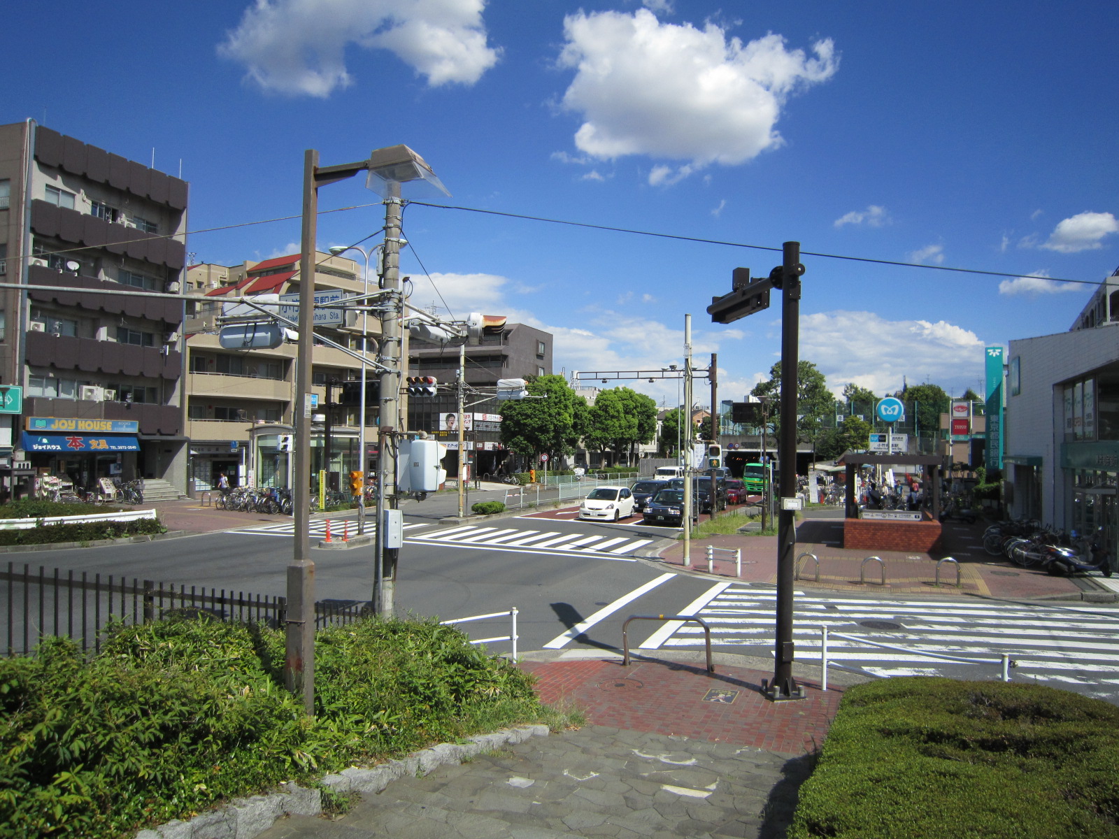 Other. Appearance in front of the station