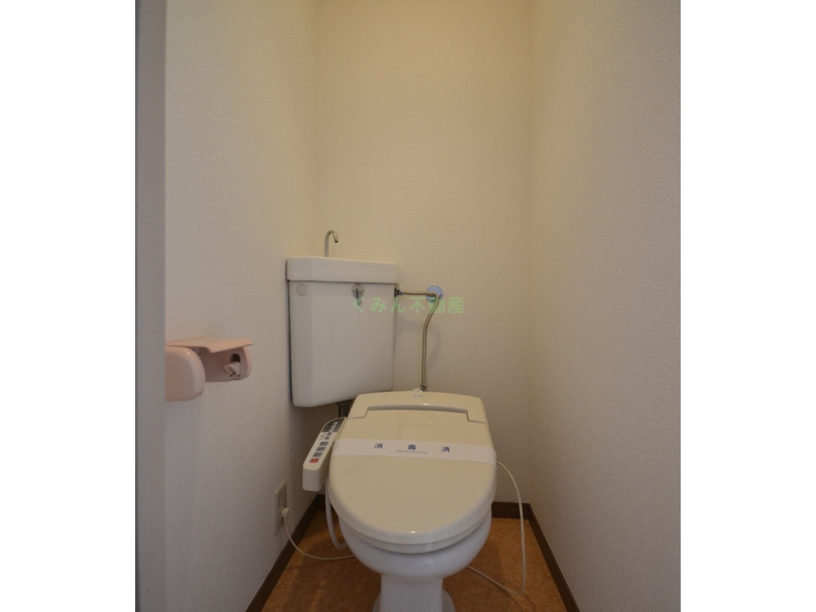 Toilet. Washlet with function