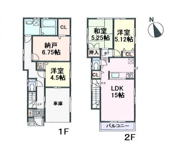 Floor plan. 39 million yen, 3LDK+S, Land area 78.03 sq m , Building area 99.42 sq m ◎ housed rich with storeroom! 