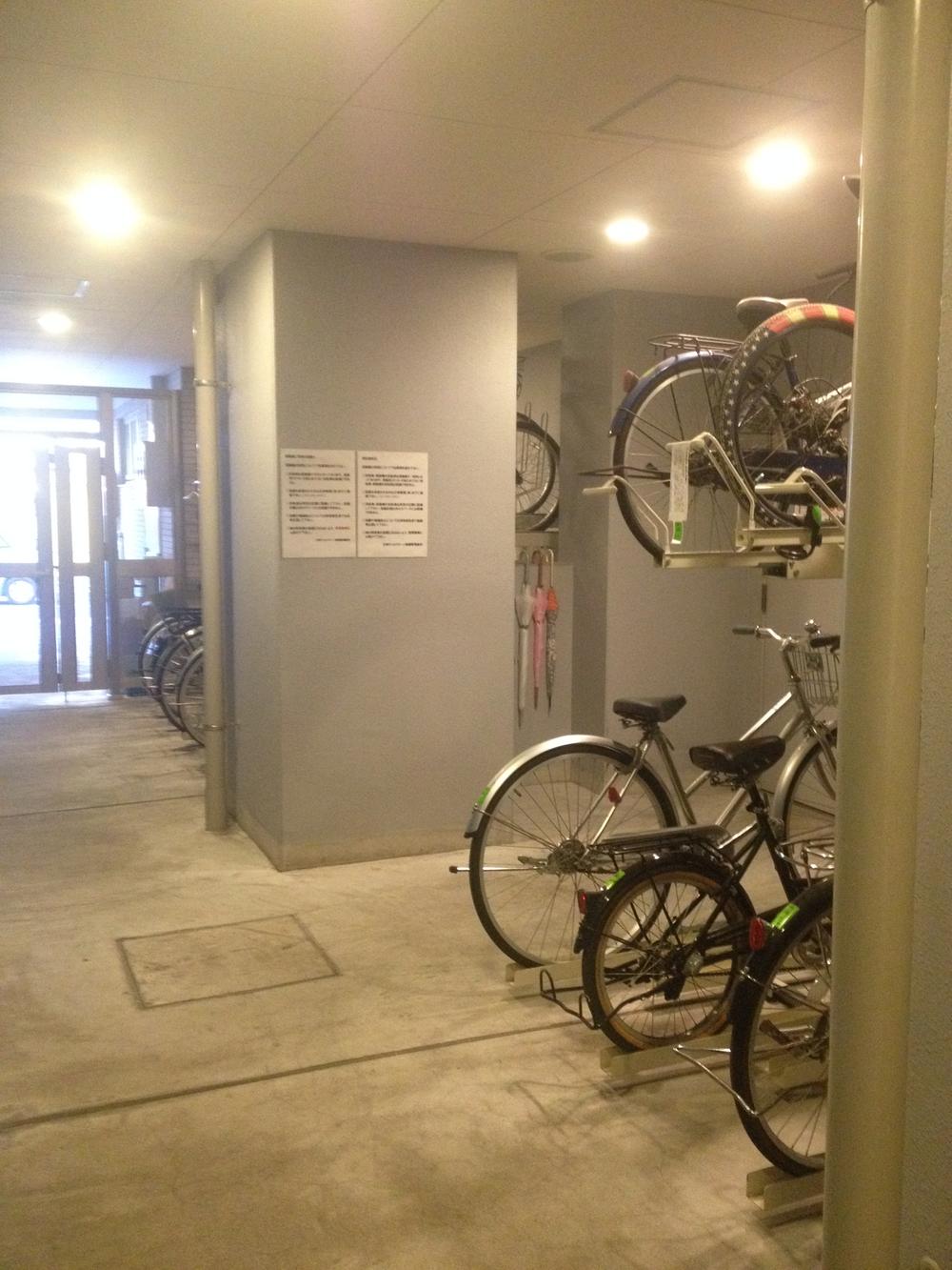 Other common areas. Bicycle-parking space