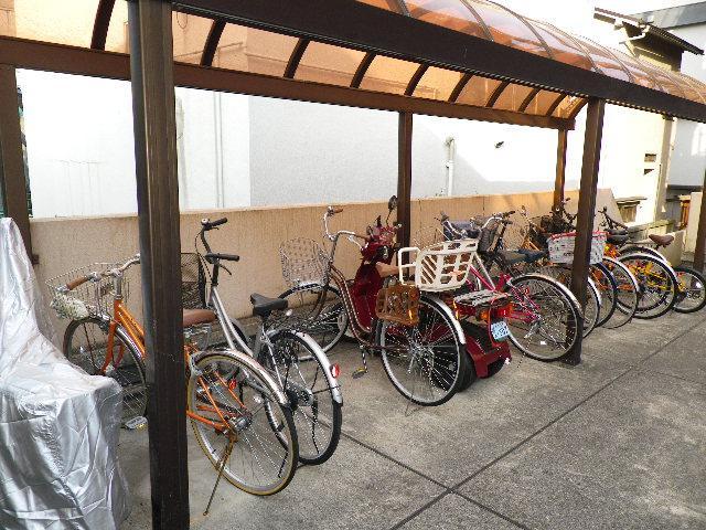 Other common areas. Bicycle-parking space